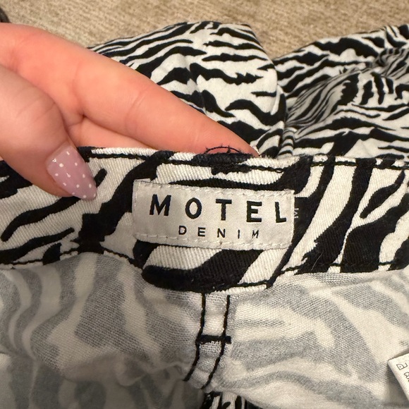 Motel rocks Zebra Print Pants - Picture 3 of 3